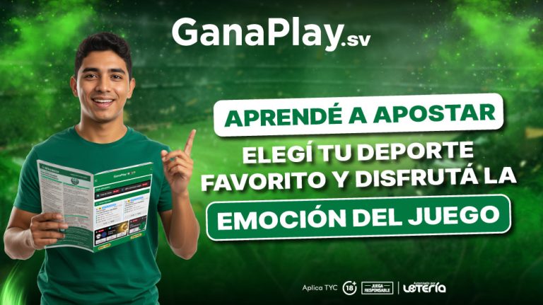 Apuestas deportivas en El Salvador en Ganaplay: con los mejores mercados, cuotas y pronósticos. ¡Apuesta ya!