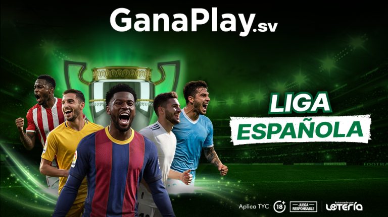 Comienza La Liga española 25/26. Apostá y ganá en GanaPlay Salvador, casa de apuestas deportivas.