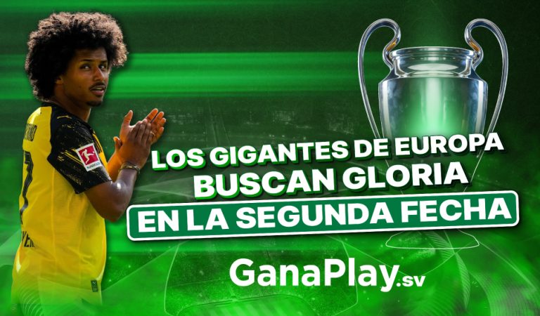 Partidos y resultados de la Champions League fecha 2 con apuestas deportivas en El Salvador