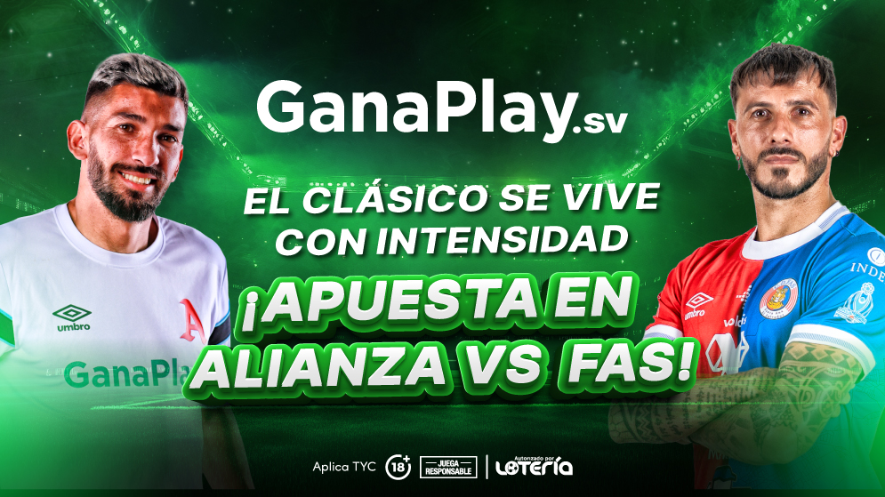 Alianza FC vs CD FAS clásico Liga Mayor de Fútbol El Salvador en el estadio Cuscatlán. Haz tu apuesta en Ganaplay El Salvador.
