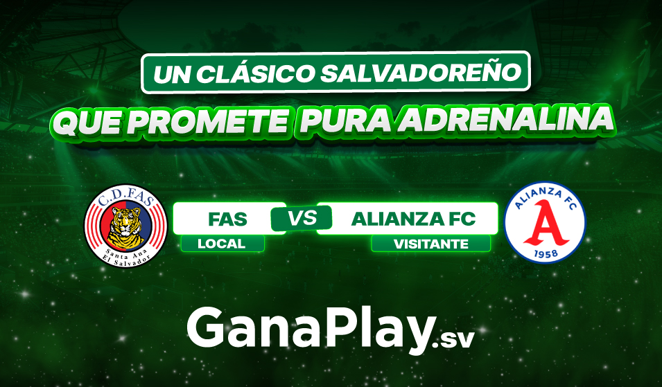 Apuestas del partido FAS vs Alianza con los mejores mercados y cuotas del país. ¡Ingresa ya!