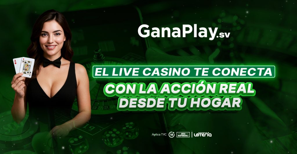 Live casino en El Salvador con crupieres en vivo