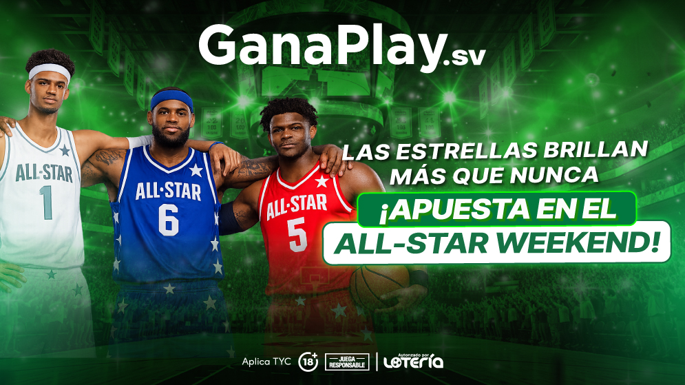 NBA All Star Weekend con All Star Game de la NBA y apuestas en línea El Salvador en casa de apuestas online.
