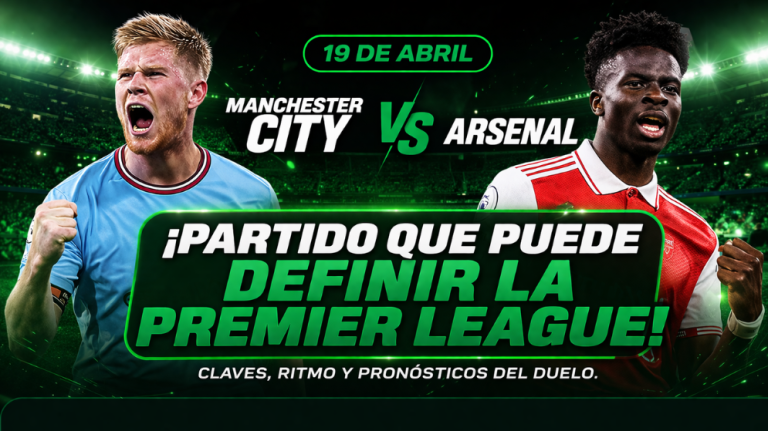 Manchester City y Arsenal FC en un duelo táctico por la Premier League en el Etihad Stadium.