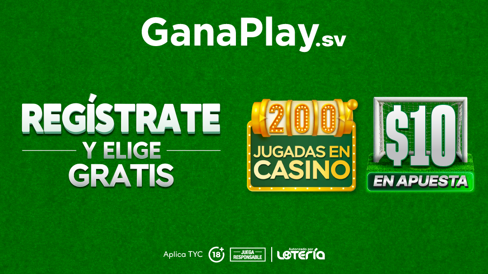Regalo por Registro GanaPlay El Salvador: ¡Reclama tu Bono! 