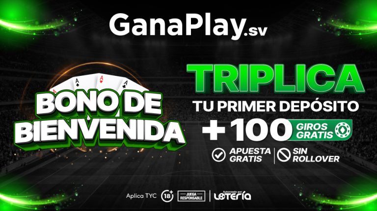 Bono de bienvenida GanaPlay: triplicá tu primer depósito hoy