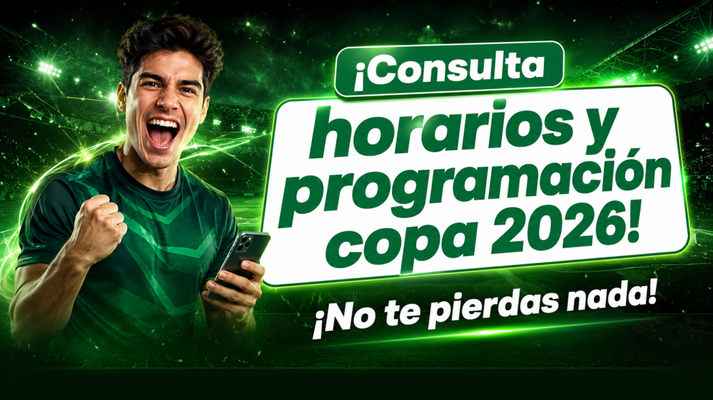 Consulta horarios y programación Copa 2026 en El Salvador. Revisa partidos de hoy y todo el calendario. ¡Entérate de este evento de nivel mundial ya!
