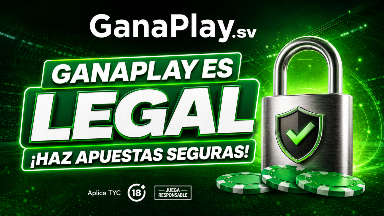 GanaPlay es legal ¡Haz apuestas seguras!